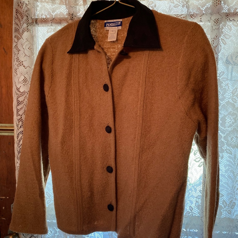 Pendleton Classic Boiled Wool Sweater, Jacket - image 1